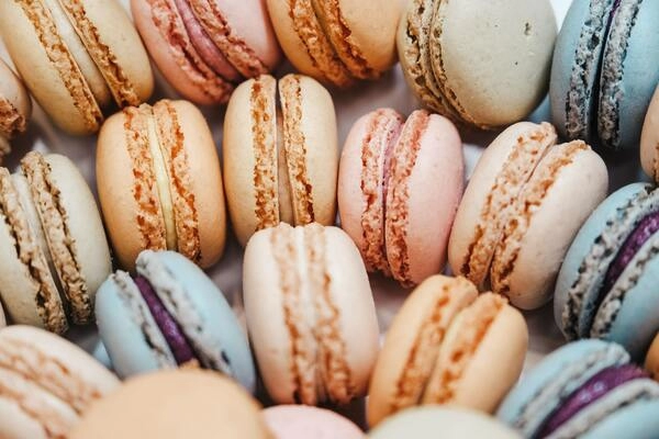 macarons wymagające francuskie słodycze
