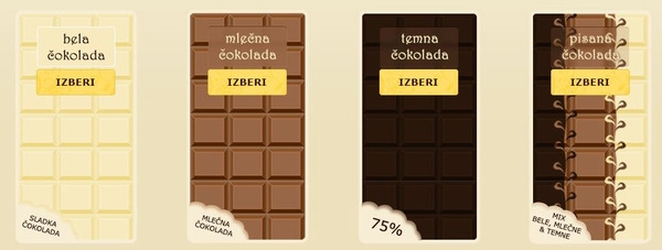 czekolada dostosowana do twojego gustu
