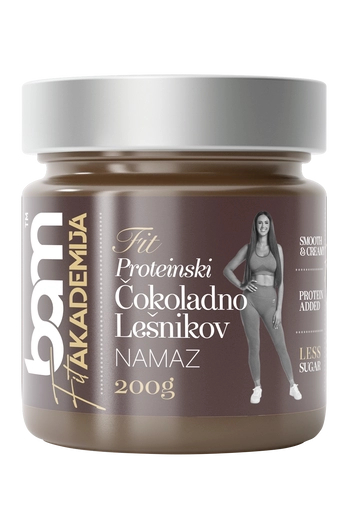 pasta proteinowa z orzechów laskowych z kakao 200 g