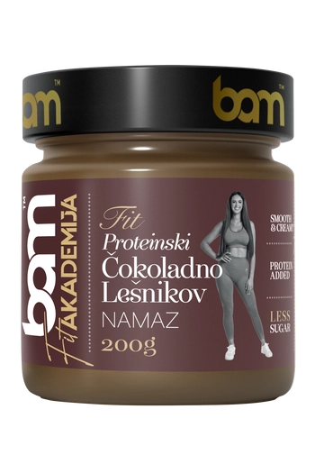 Pasta proteinowa z orzechów laskowych z kakao, 200 g