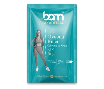 Płatki owsiane, czekolada i kokos, 60 g