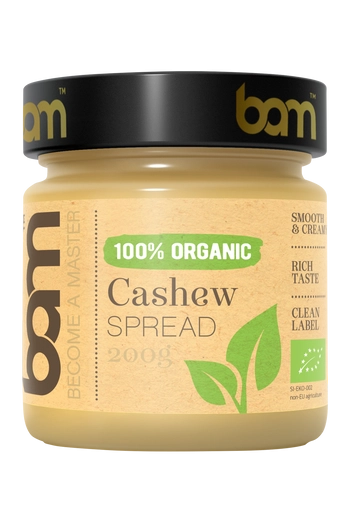 100% organiczne smarowidło z orzechów nerkowca - 200g