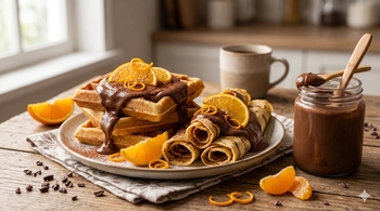 Pasta kakaowa o smaku pomarańczowym, 200 g