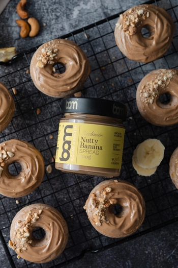 Orzechowe smarowidło bananowe, 200 g