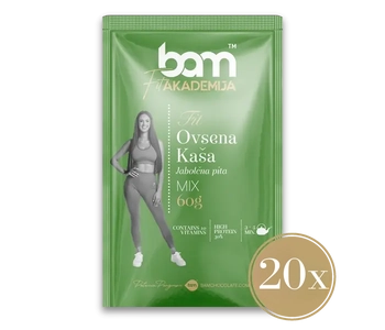 fit breakfast szarlotka 20 sztuk