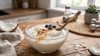 Pudding proteinowy Kokosowy, ze słodzikiem