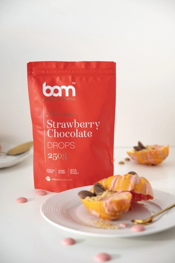 Czekolada truskawkowa, 250 g