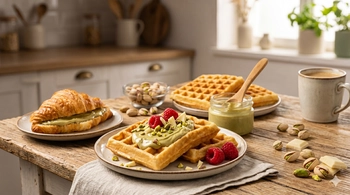 Pasta pistacjowa z białą czekoladą, 200 g