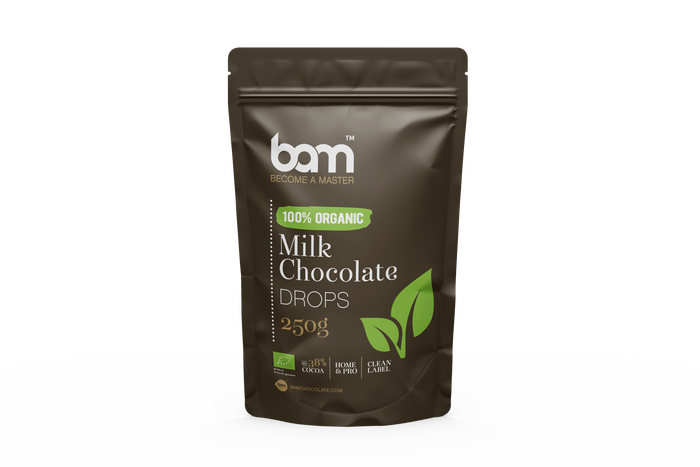 Organiczna czekolada mleczna, 250 g