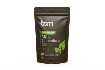 Organiczna czekolada mleczna, 250 g