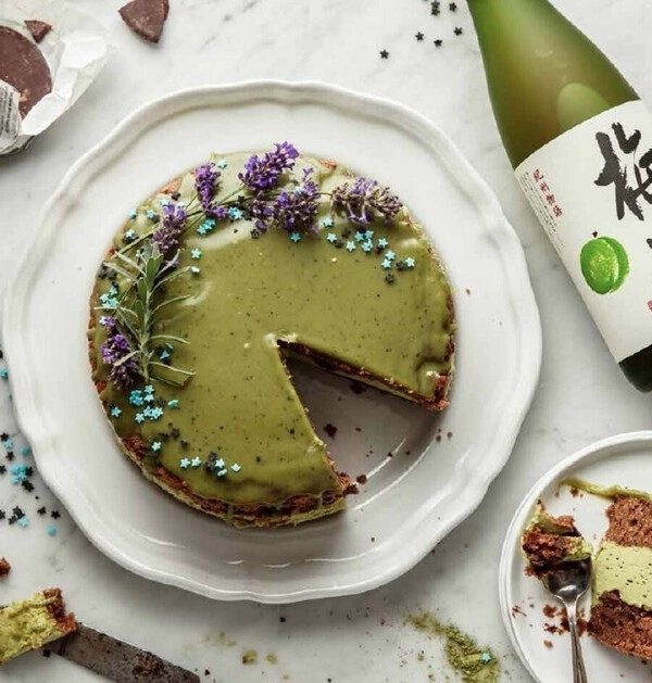 ciasto czekoladowe z pistacjami