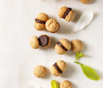 Herbatniki baci di dama (damskie pocałunki)