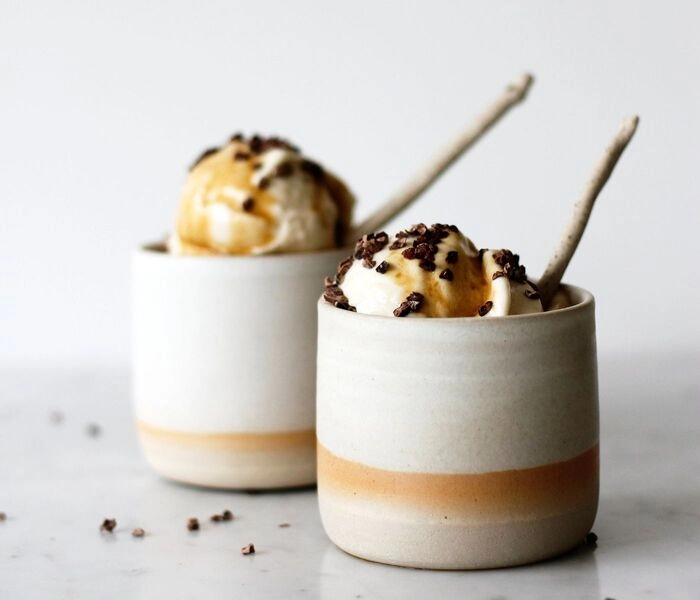 karmelowe affogato