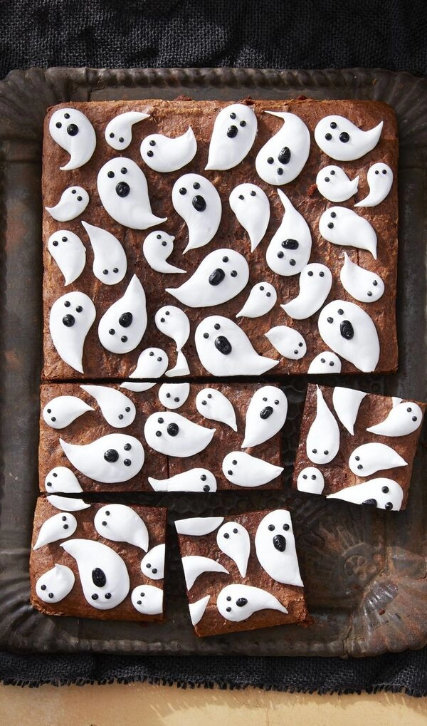 halloween z czekoladowymi ciasteczkami