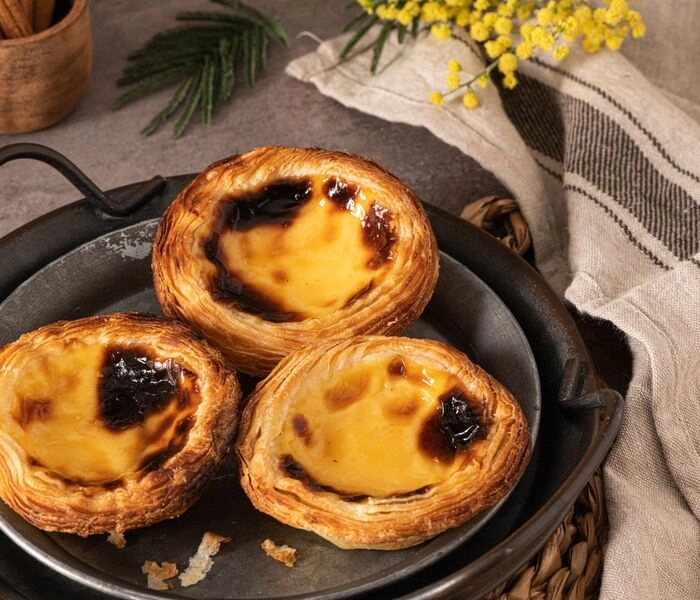 pastel de nata z kremem waniliowym bam