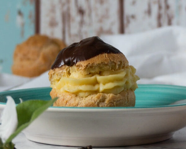 prosto przygotowane profiteroles
