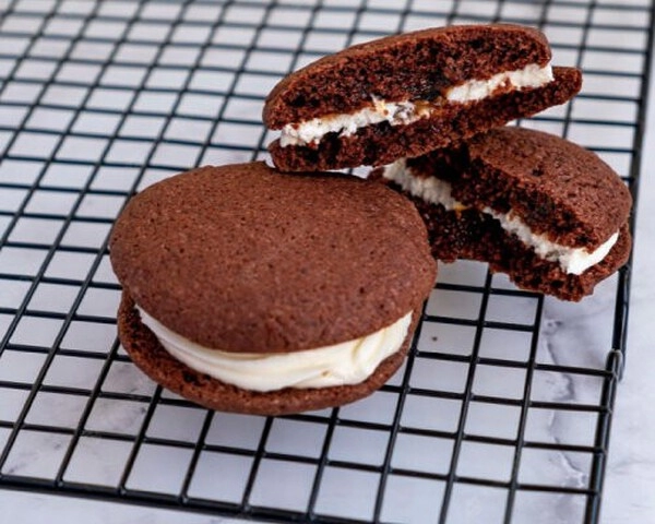 kanapki z lodami brownie